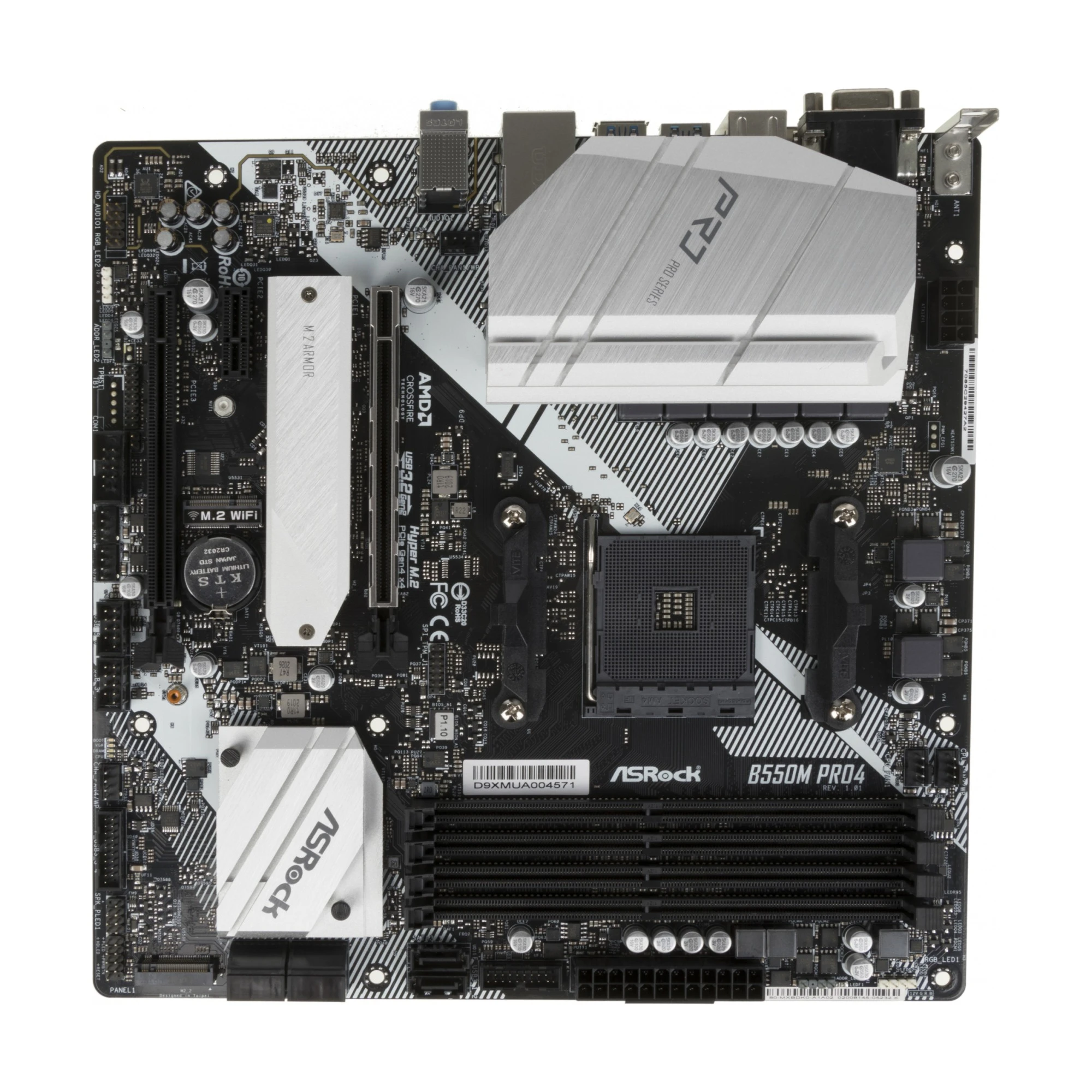 Материнская плата mATX ASRock B550M PRO4