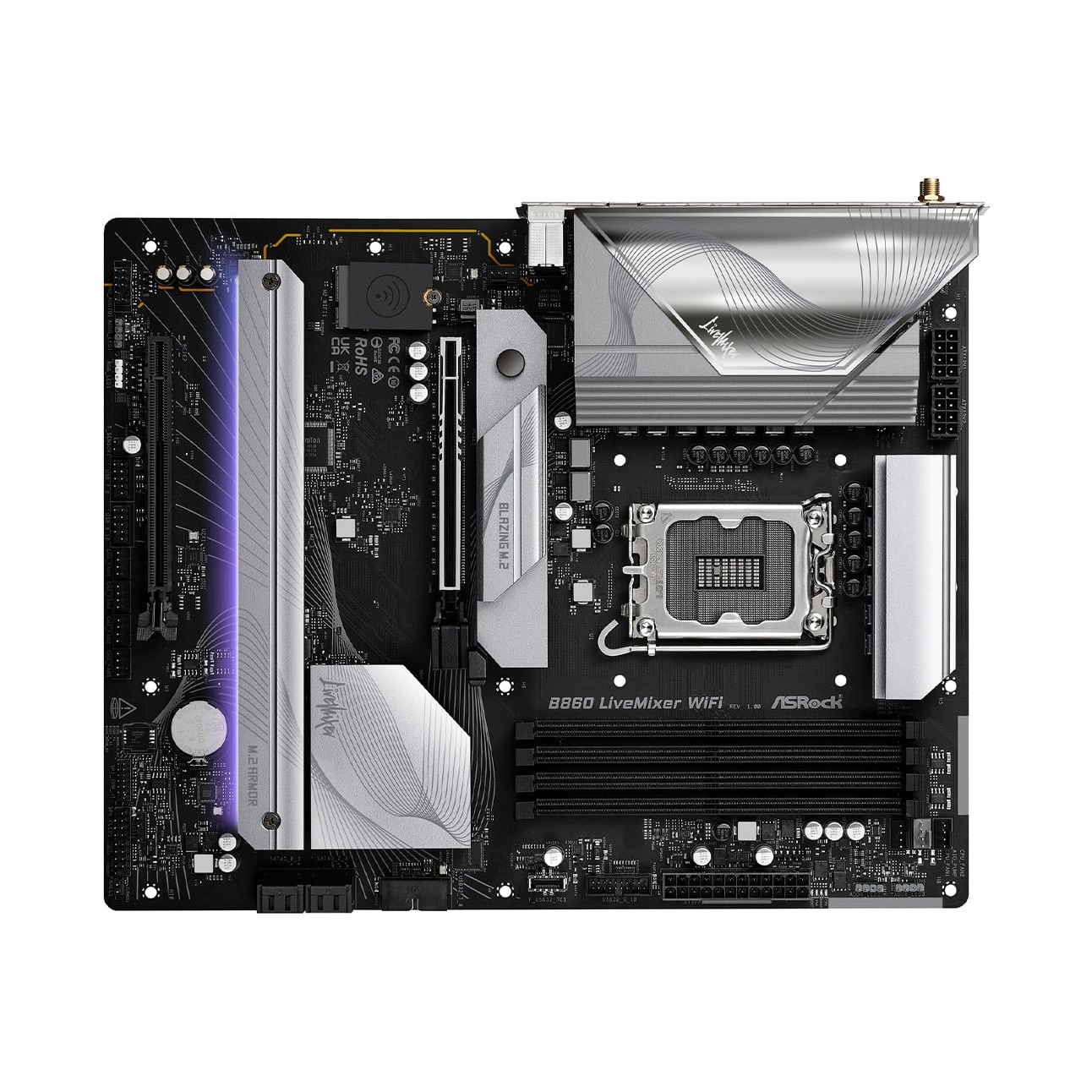 Материнская плата ATX ASRock B860 LIVEMIXER WIFI