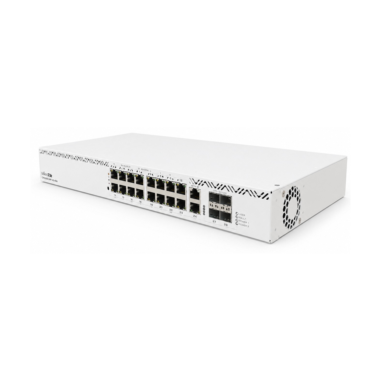 Коммутатор MIKROTIK CRS320-8P-8B-4S+RM