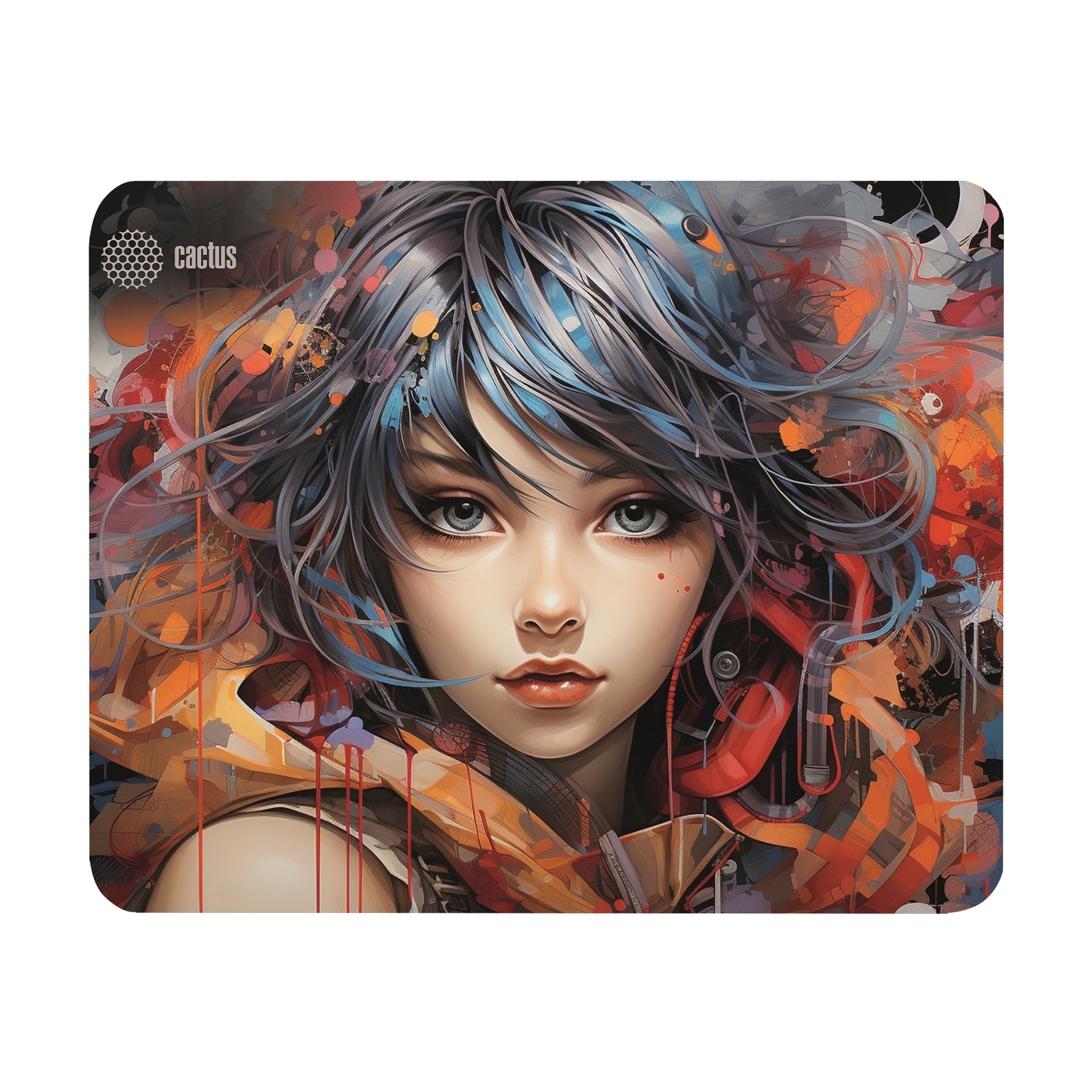 Коврик для мыши CACTUS Girl 400x300x3мм CS-MP-PRO11XL