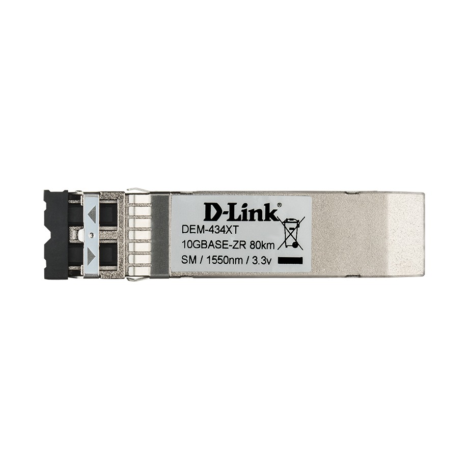 Трансивер D-Link DEM-434XT/B1A SFP+ 10 Гбит/с 1 550 нм 80 км