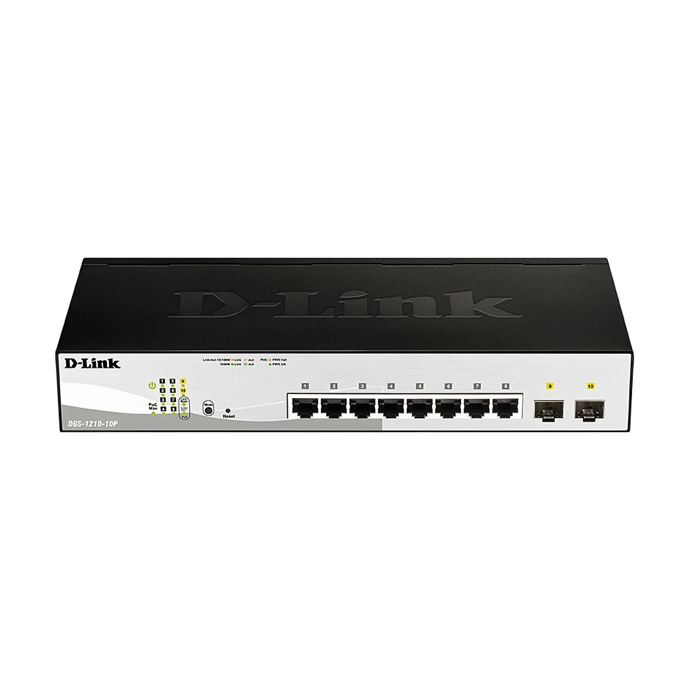 Коммутатор D-Link DGS-1210-10P/F3A