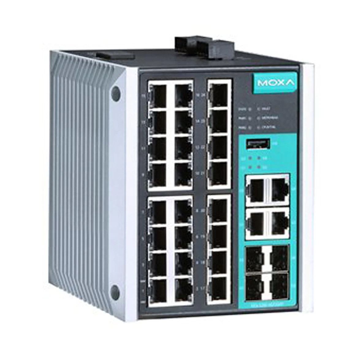 Коммутатор MOXA EDS-528E-4GTXSFP-HV