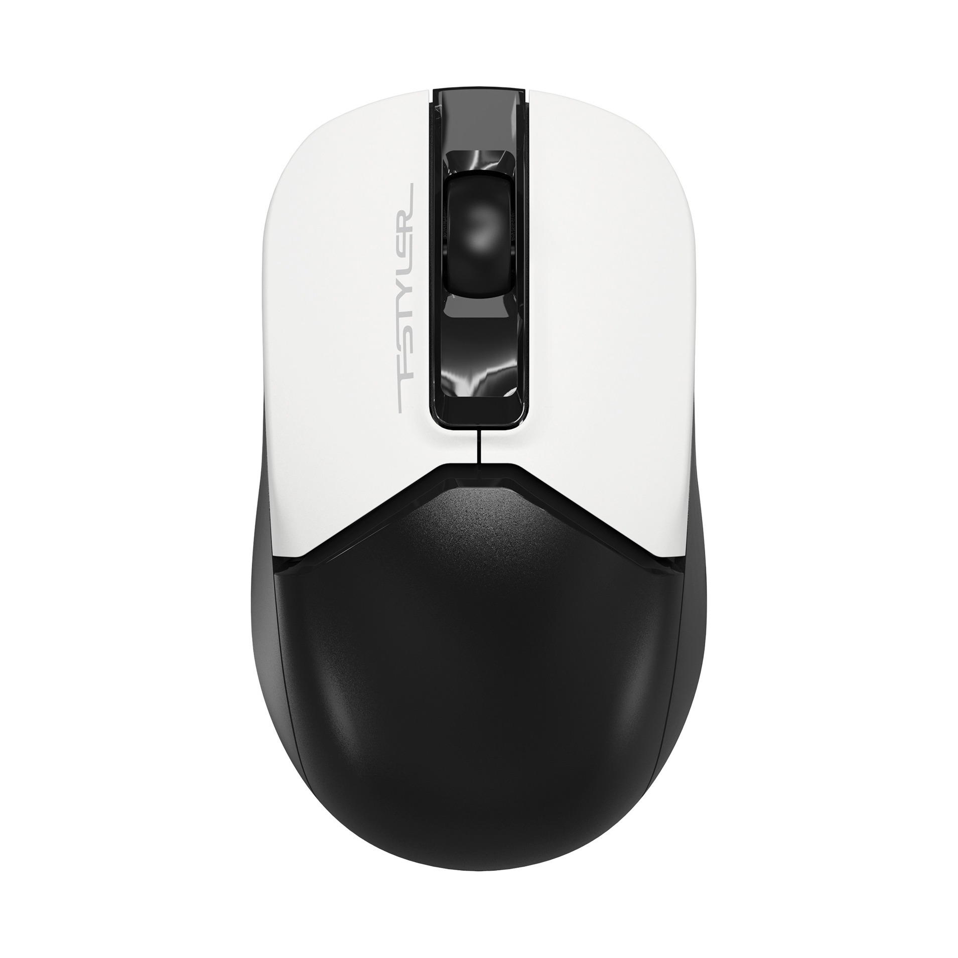Мышь A4Tech Fstyler FB12 черный/белый 1200dpi FB12PANDA