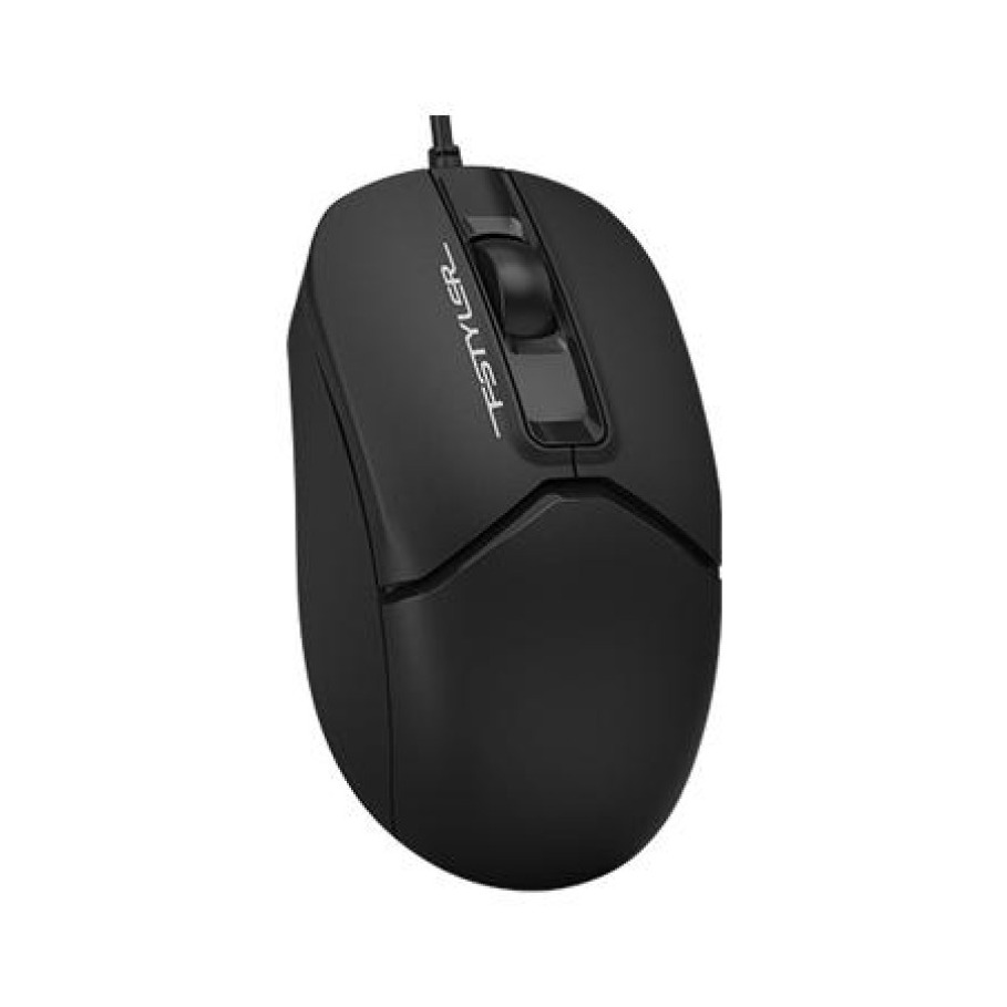 Мышь A4Tech Fstyler FM12S черная оптическая 1200dpi silent USB FM12SBLACK