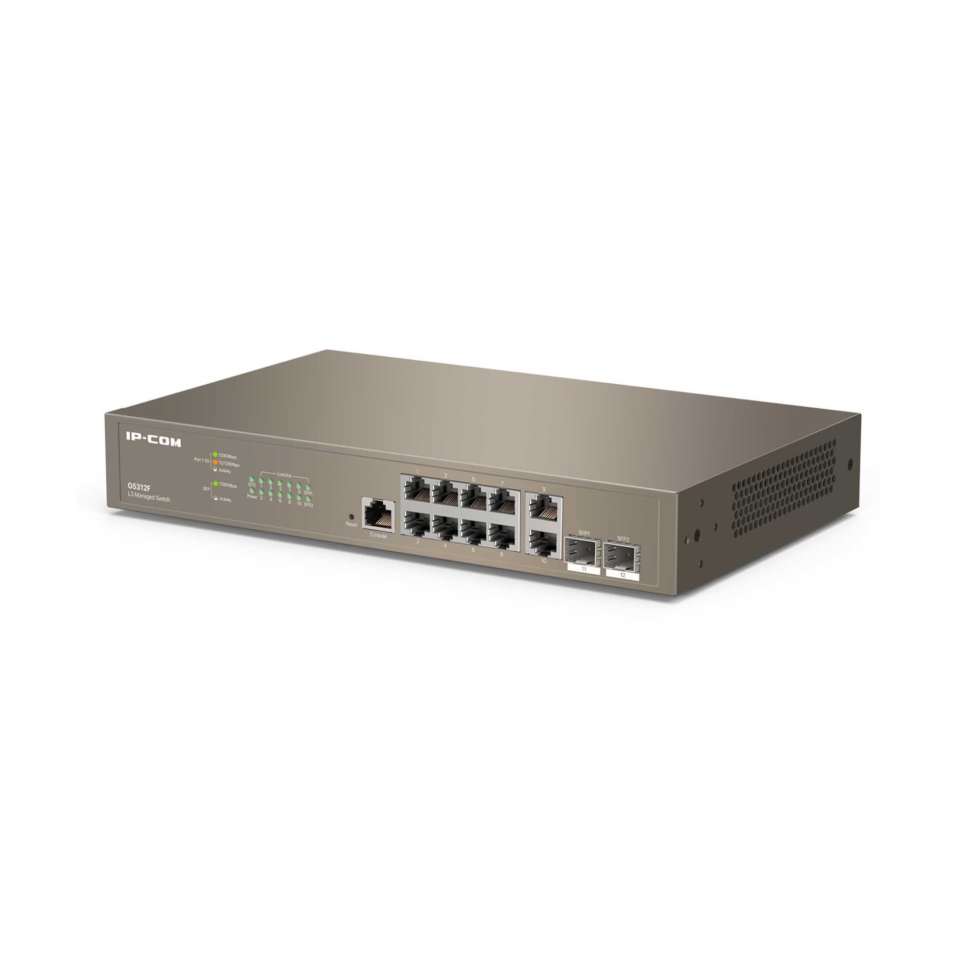 Коммутатор неуправляемый Tenda G5312F
