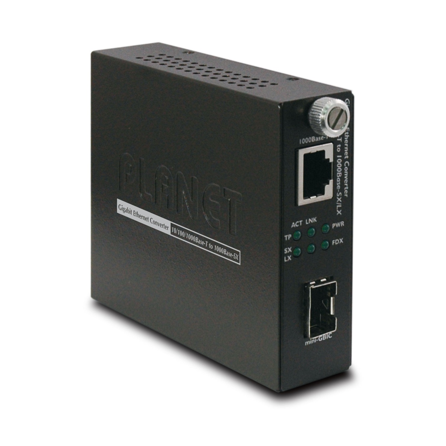 Медиаконвертер PLANET GST-802