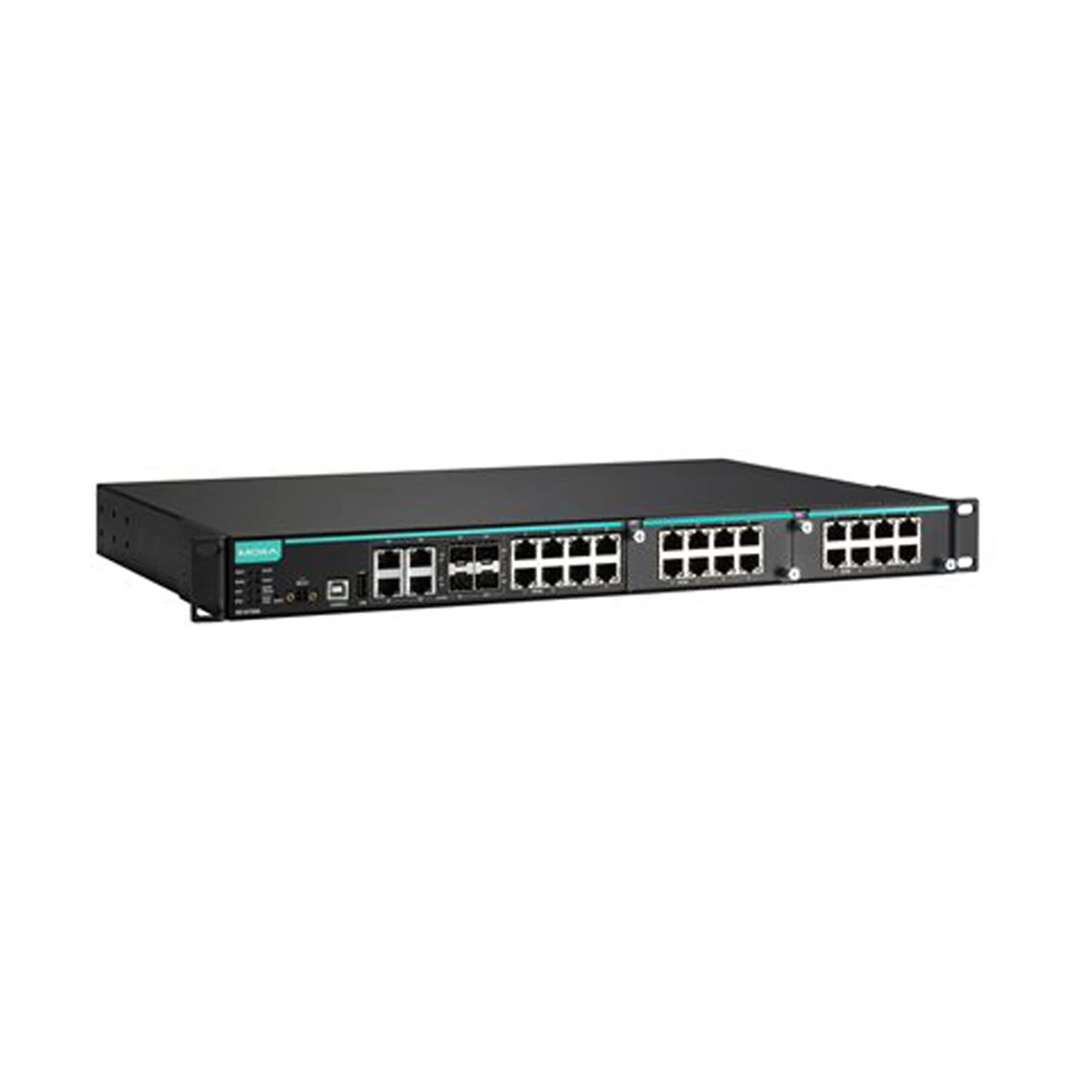 Модульный Ethernet-коммутатор MOXA IKS-6728A-4GTXSFP-24-24-T