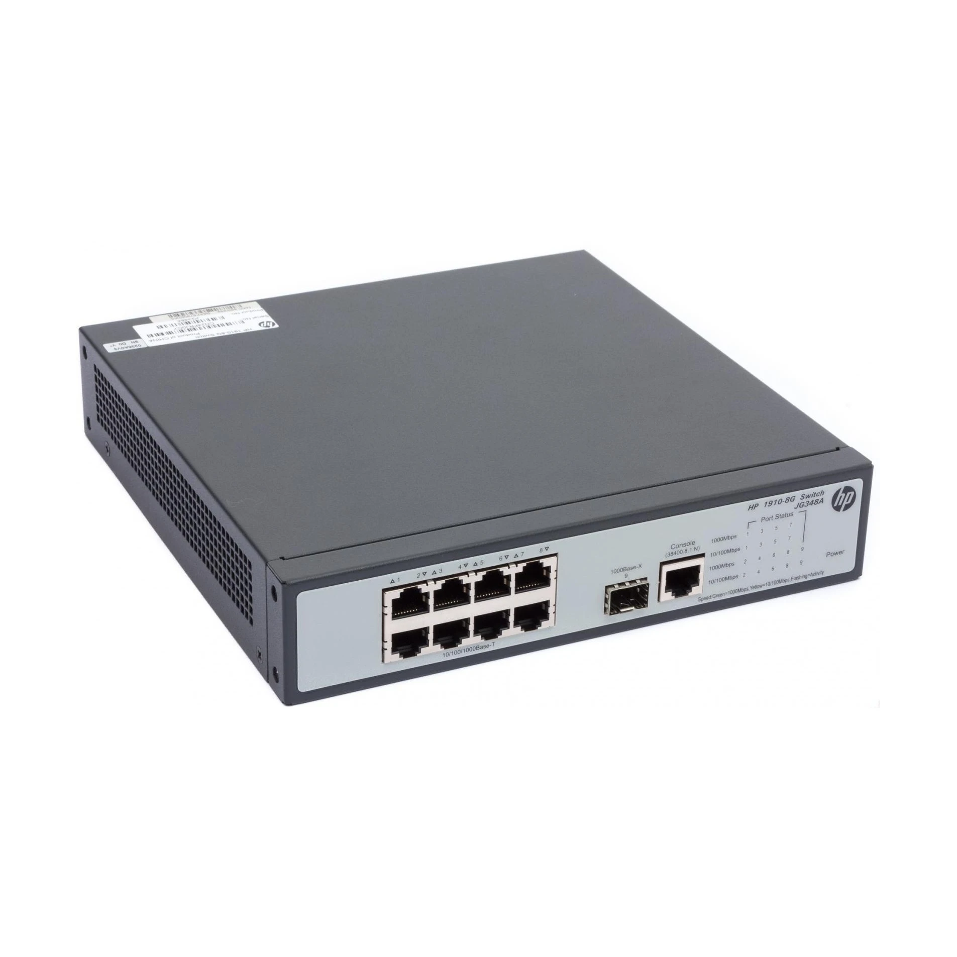 Управляемый коммутатор HP 1910-8G-PoE+, JG349A