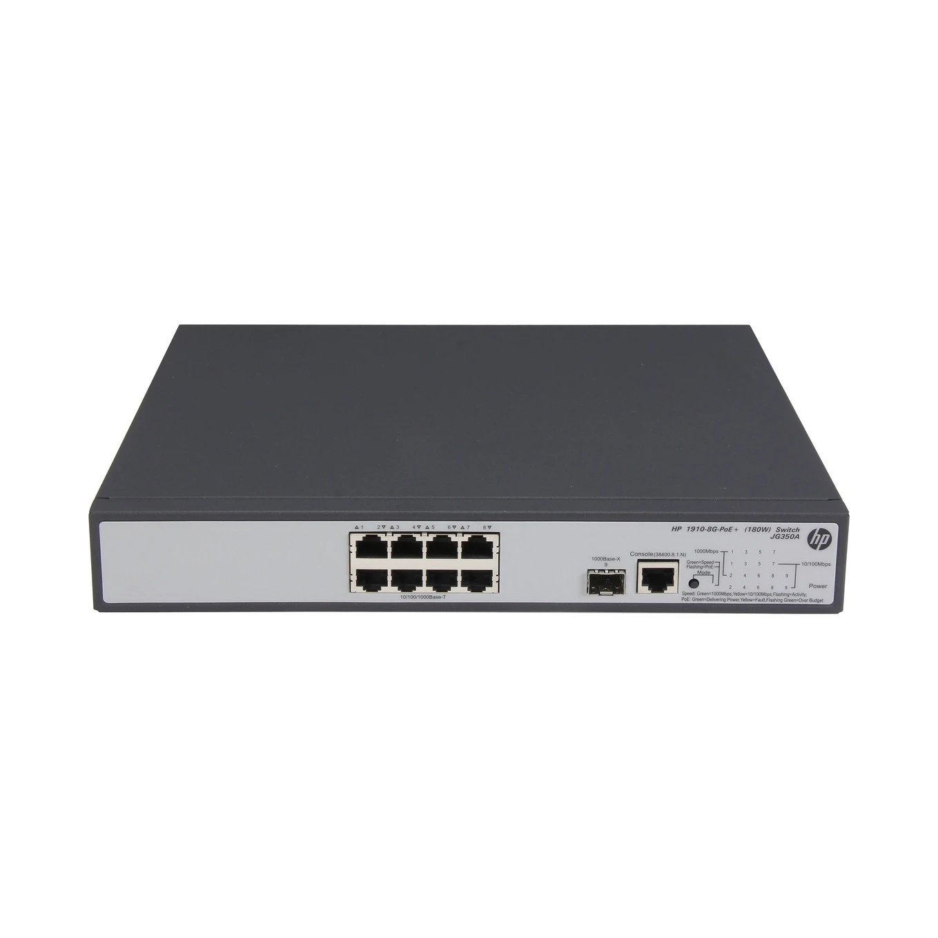 Управляемый коммутатор HP 1910-8G-PoE+, JG350A