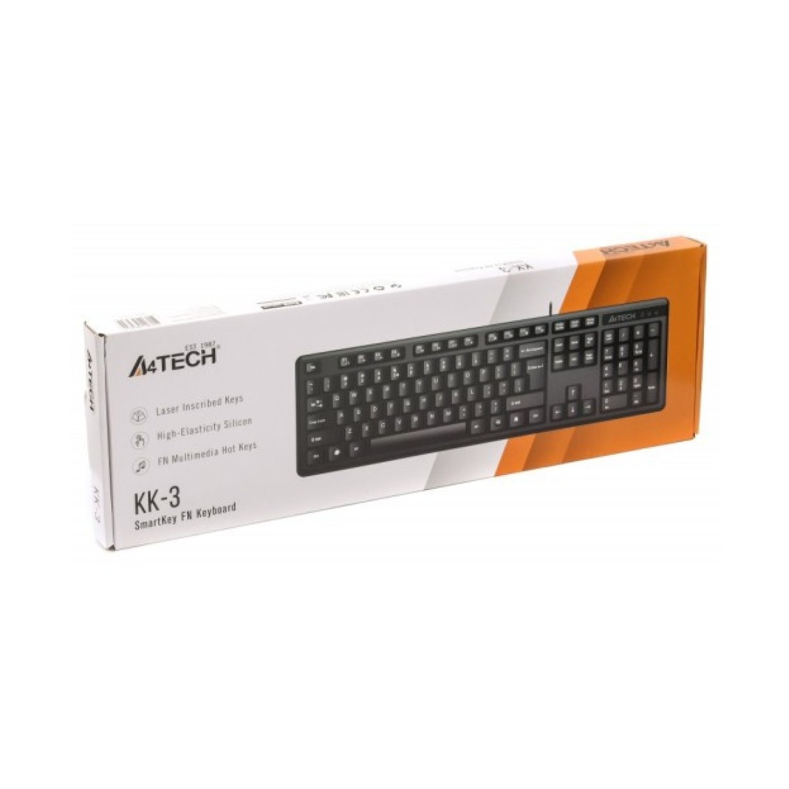 Клавиатура A4Tech KK-3 USB KK-3USB(BLACK)