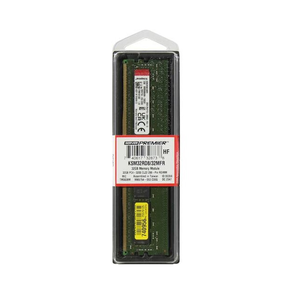 Модуль памяти Kingston KSM32RD8/32MFR 32 ГБ DDR4-3200 DIMM ECC