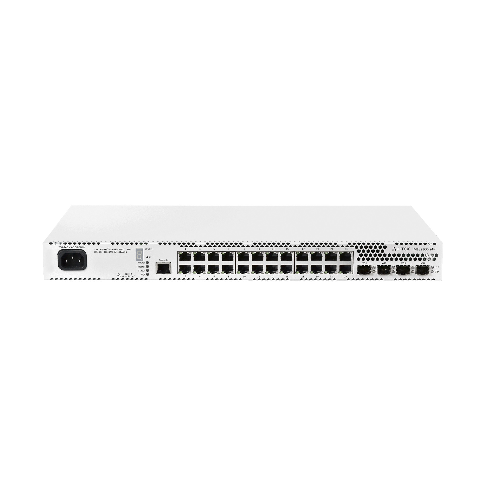 Коммутатор управляемый L3 PoE+ ELTEX MES2300-24P_AC