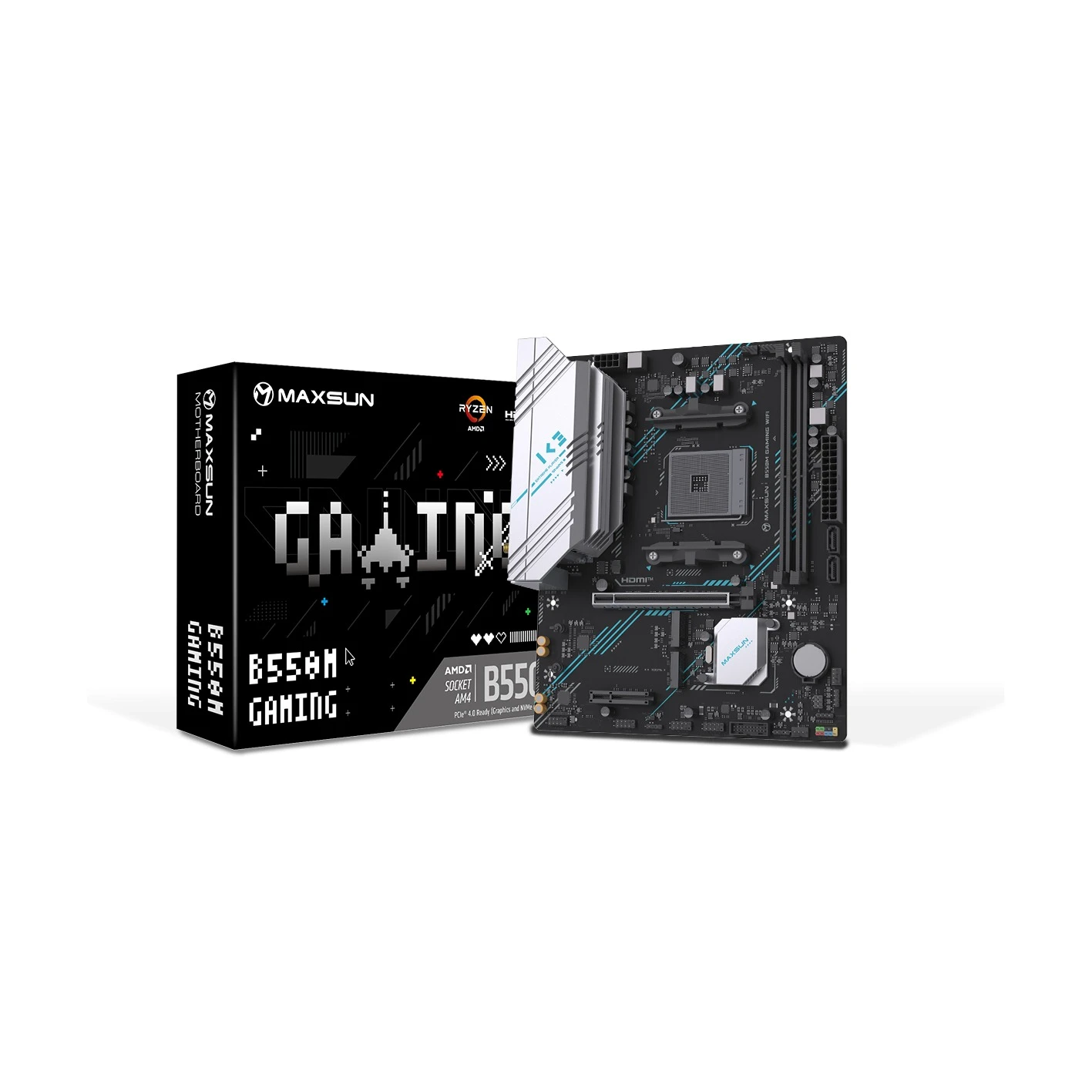 Материнская плата MAXSUN MS-B550M GAMING WIFI