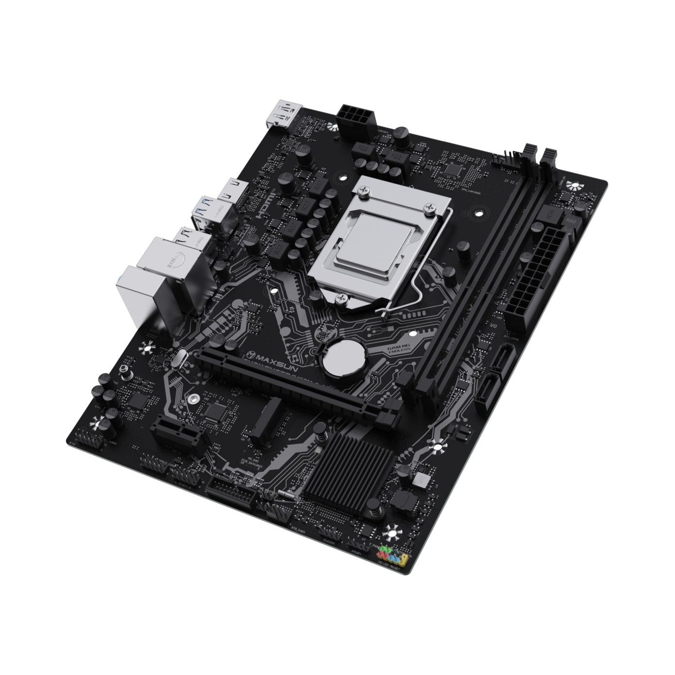 Материнская плата MAXSUN MS-Challenger B460M-D Socket 1200 mATX MS-ChallengerB460M-D