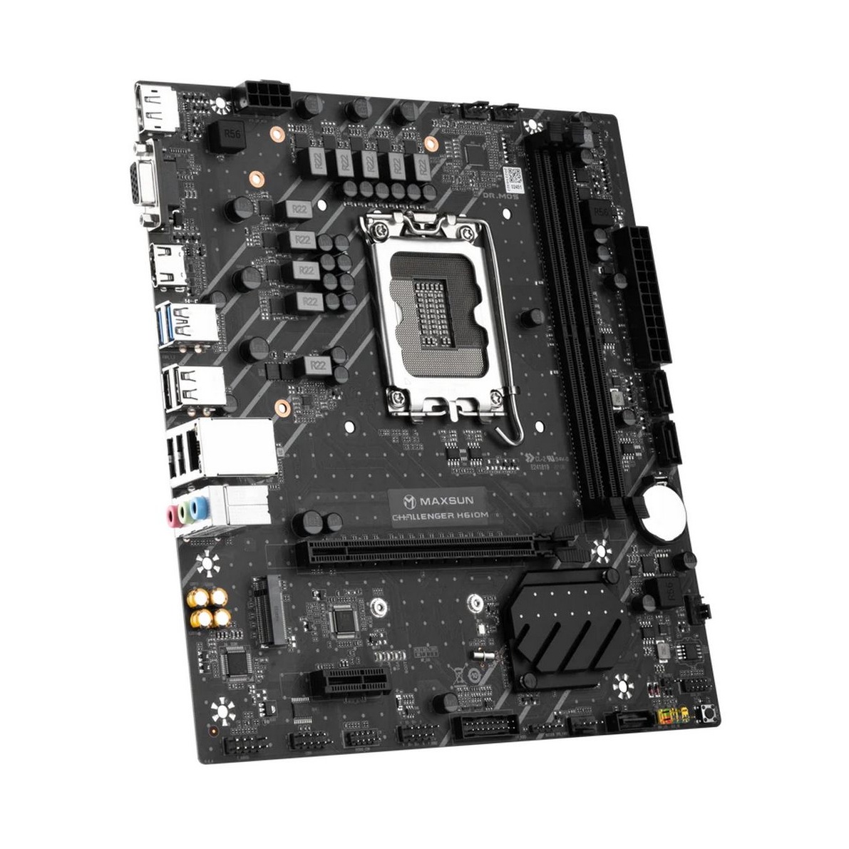 Материнская плата mATX MAXSUN MS-Challenger H610M-D