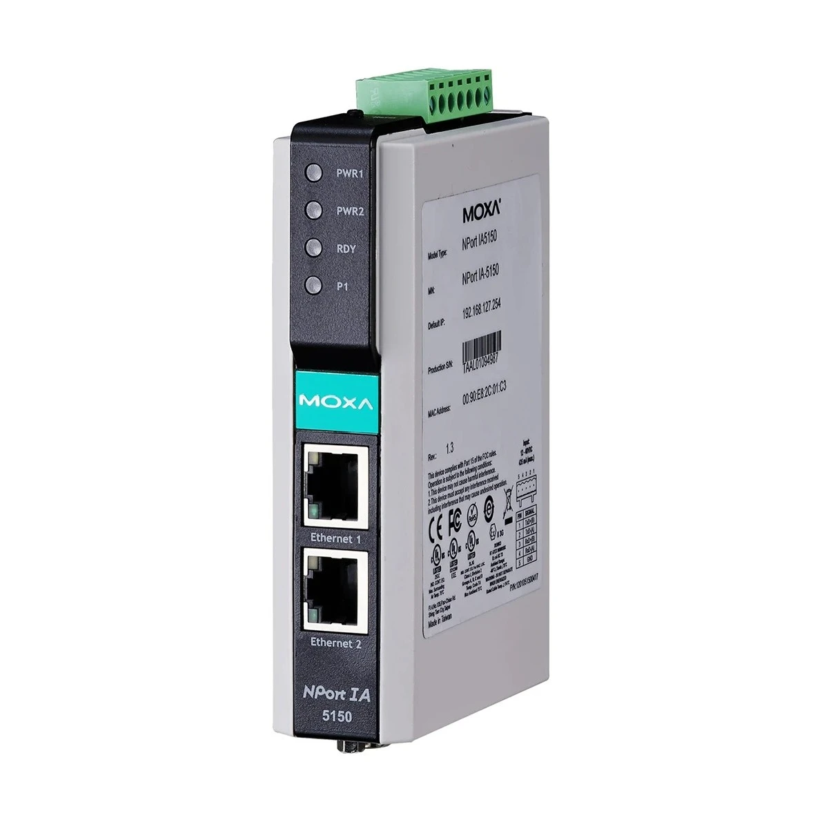 Сервер MOXA NPort IA 5150-S-SC-T