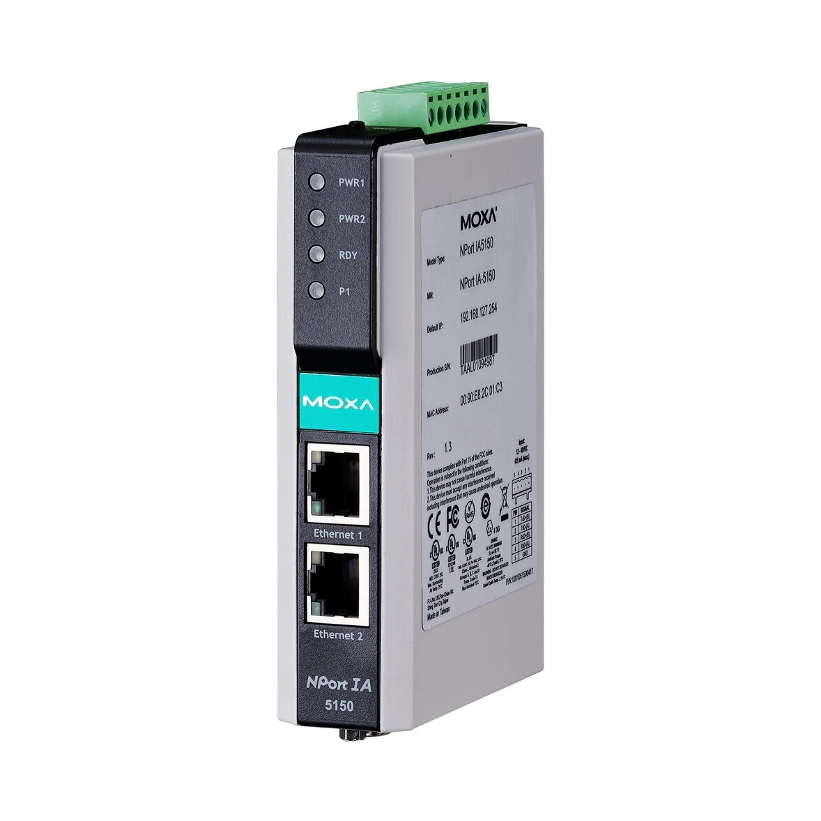 Сервер MOXA NPort IA 5250-T
