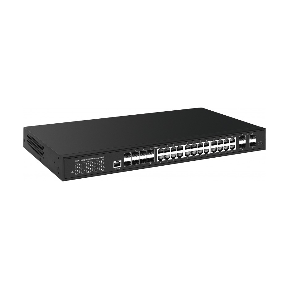Коммутатор управляемый L3 NST NS-SW-16G8GH4G10-L