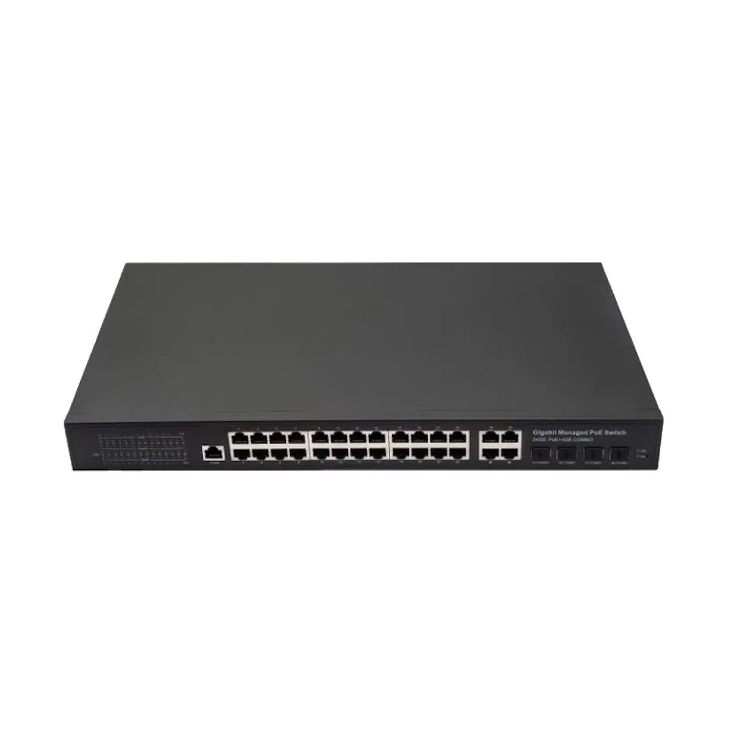 Коммутатор управляемый L2+ NST NS-SW-24G4G-L