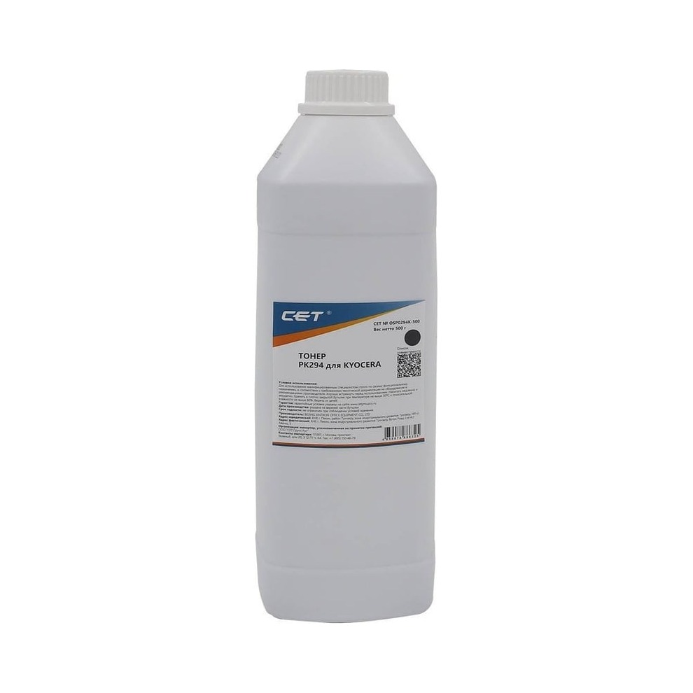 Тонер CET PK294 черный 50 г для Kyocera Ecosys M5521cdn/M5526cdw/P5021cdn/P5026cdn OSP0294K-50