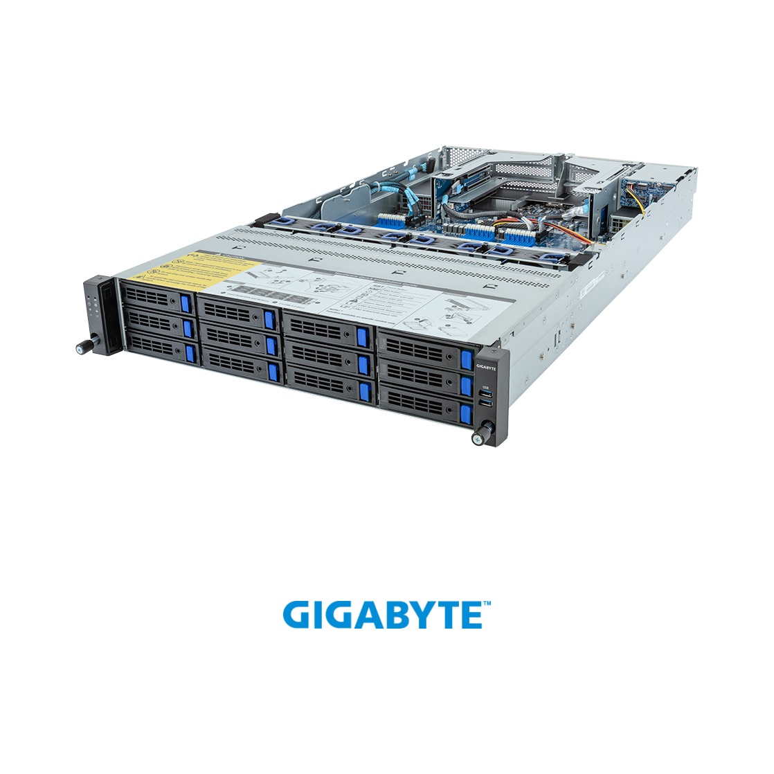 Серверная платформа 2U GIGABYTE R283-Z91-ACV2