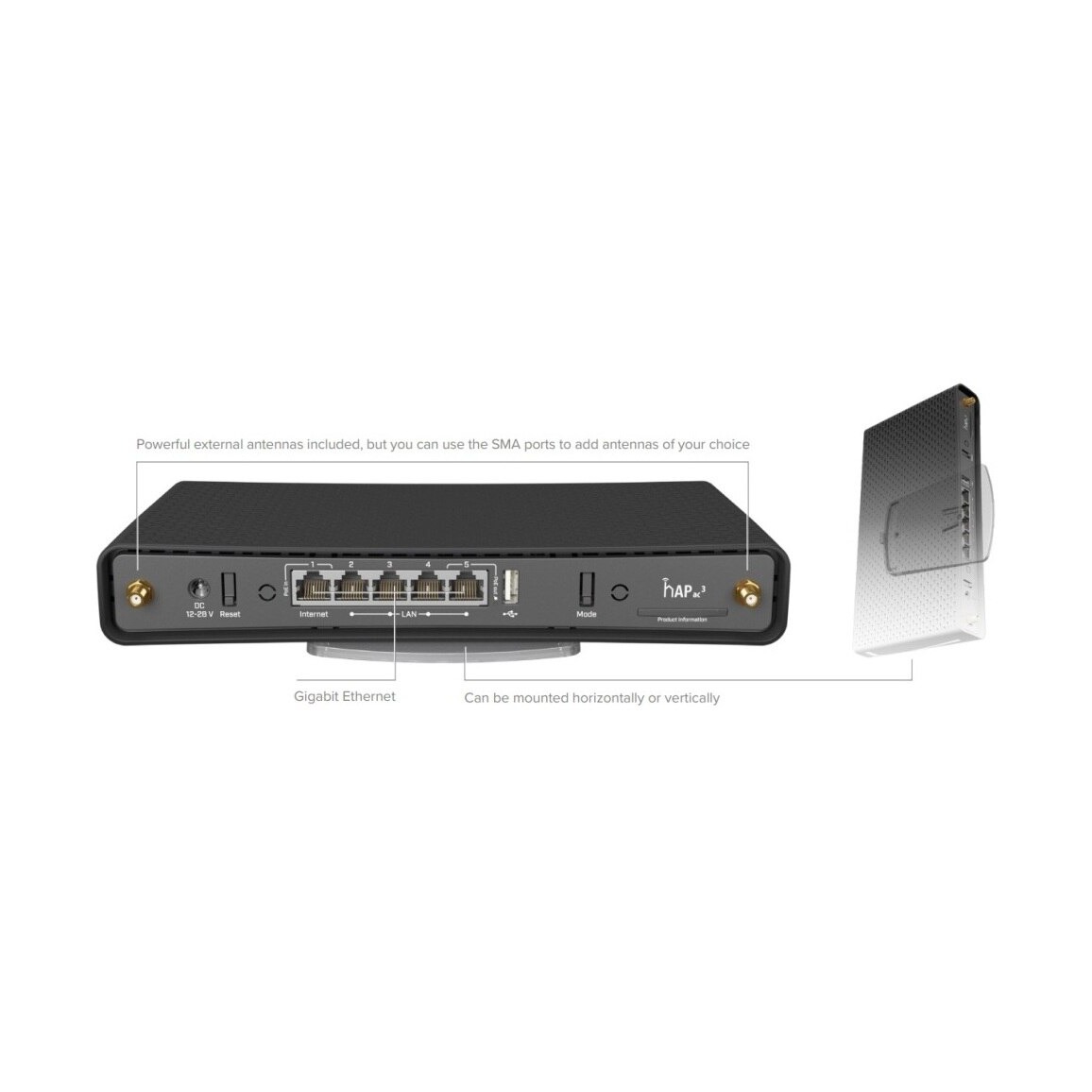 Беспроводной маршрутизатор Mikrotik RBD53IG-5HACD2HND