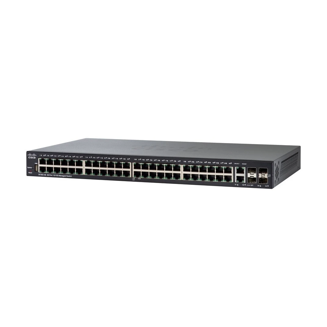 Коммутатор управляемый Cisco SF350-48-K9-EU