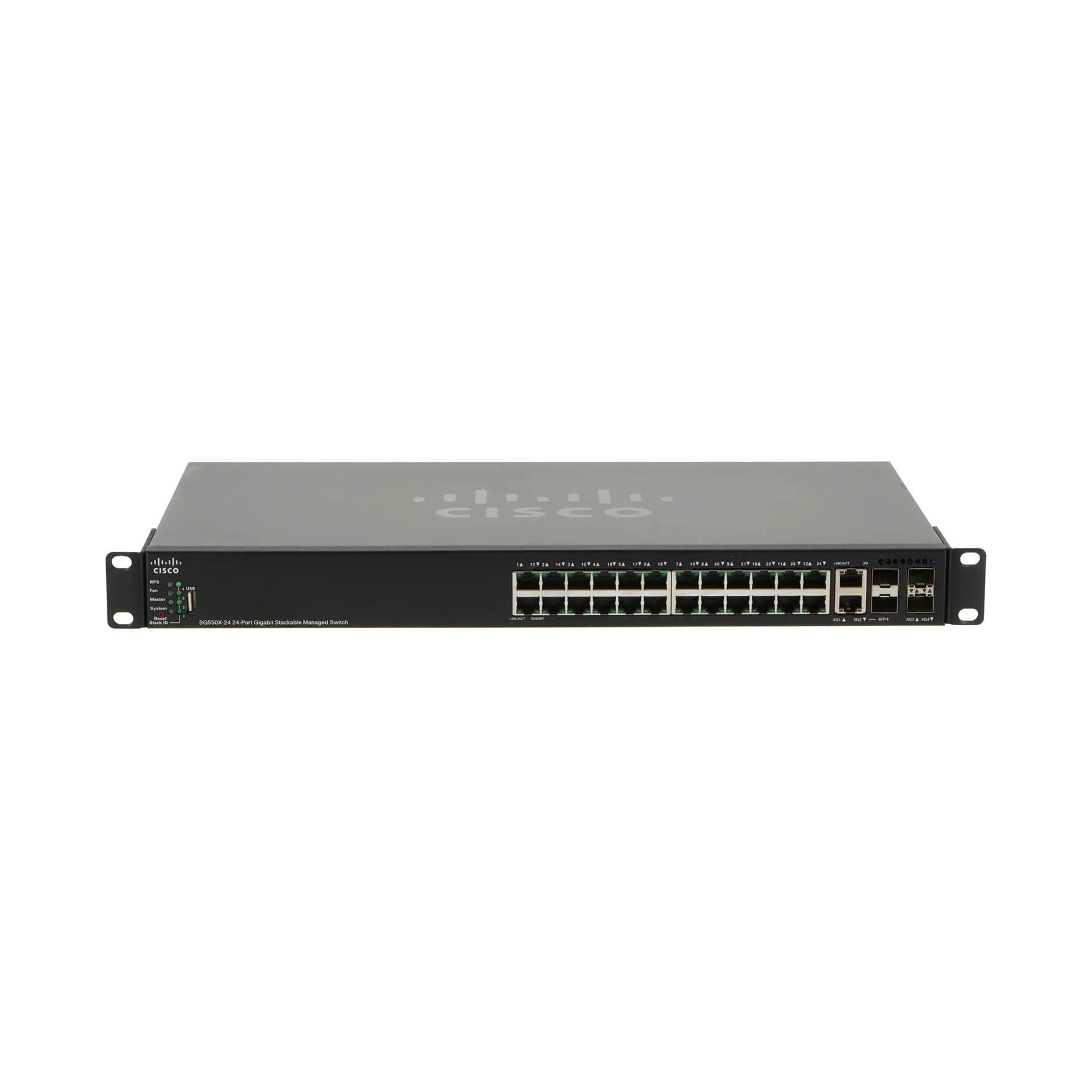 Коммутатор управляемый Cisco SG550X-24-K9-EU