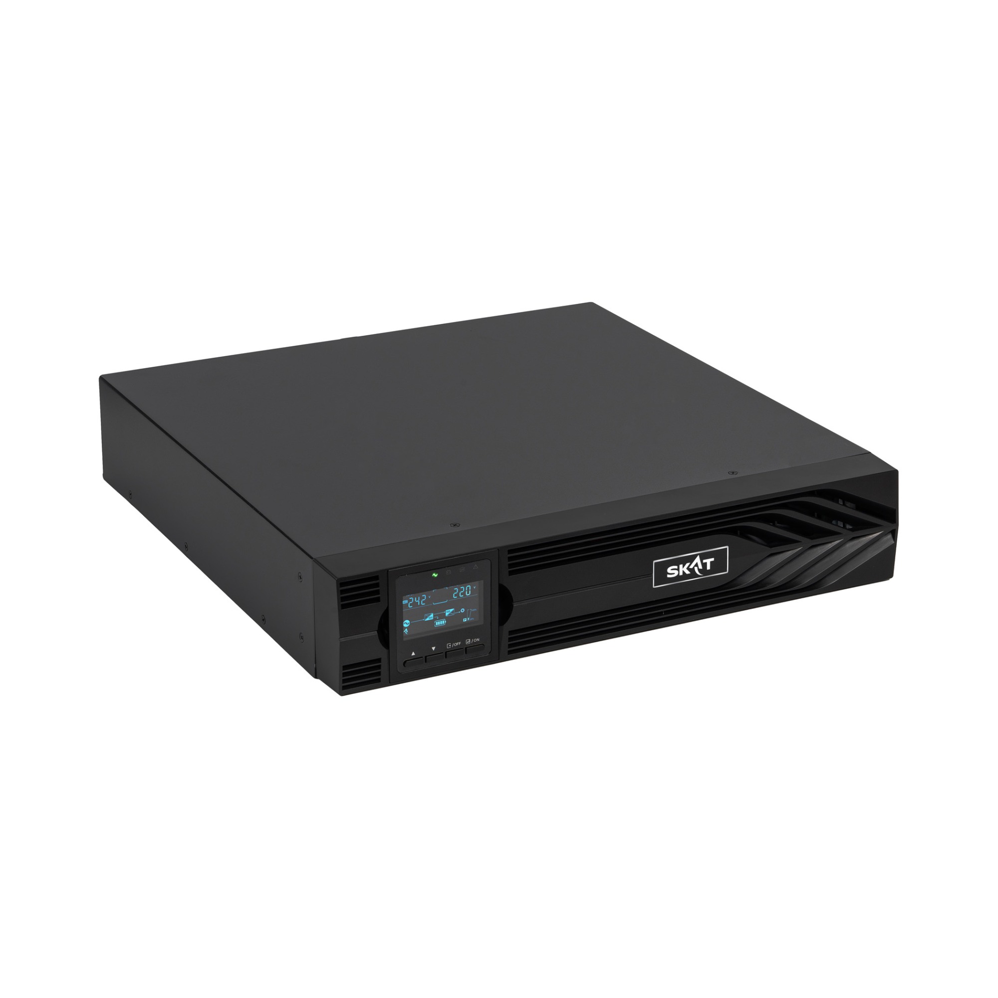 ИБП online Rack 2U Бастион SKAT-UPS 2000-RACK-ON-4x9-E P3
