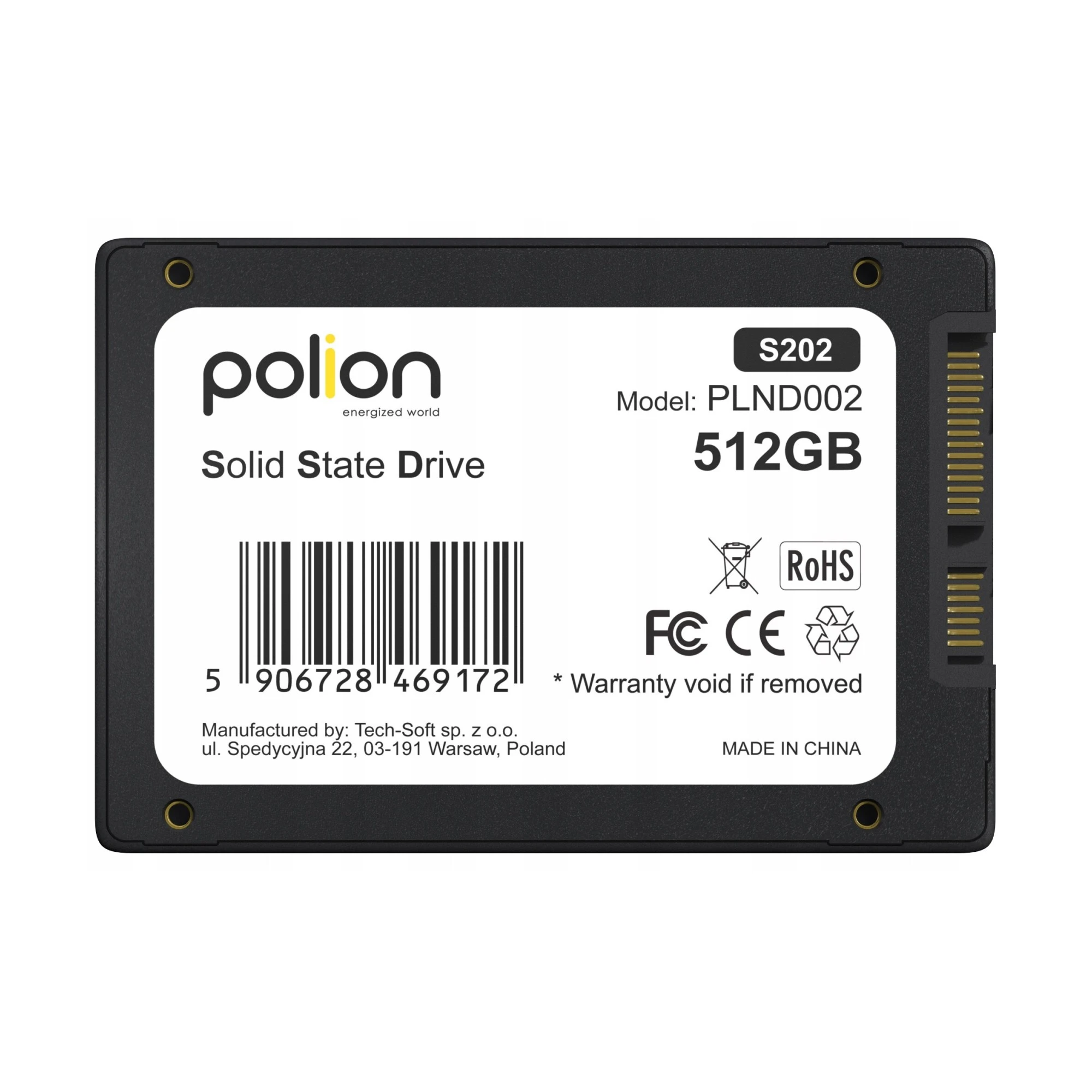 SSD-накопитель SSD-512GB-2.5-BS24b 500 ГБ SATA 2,5″