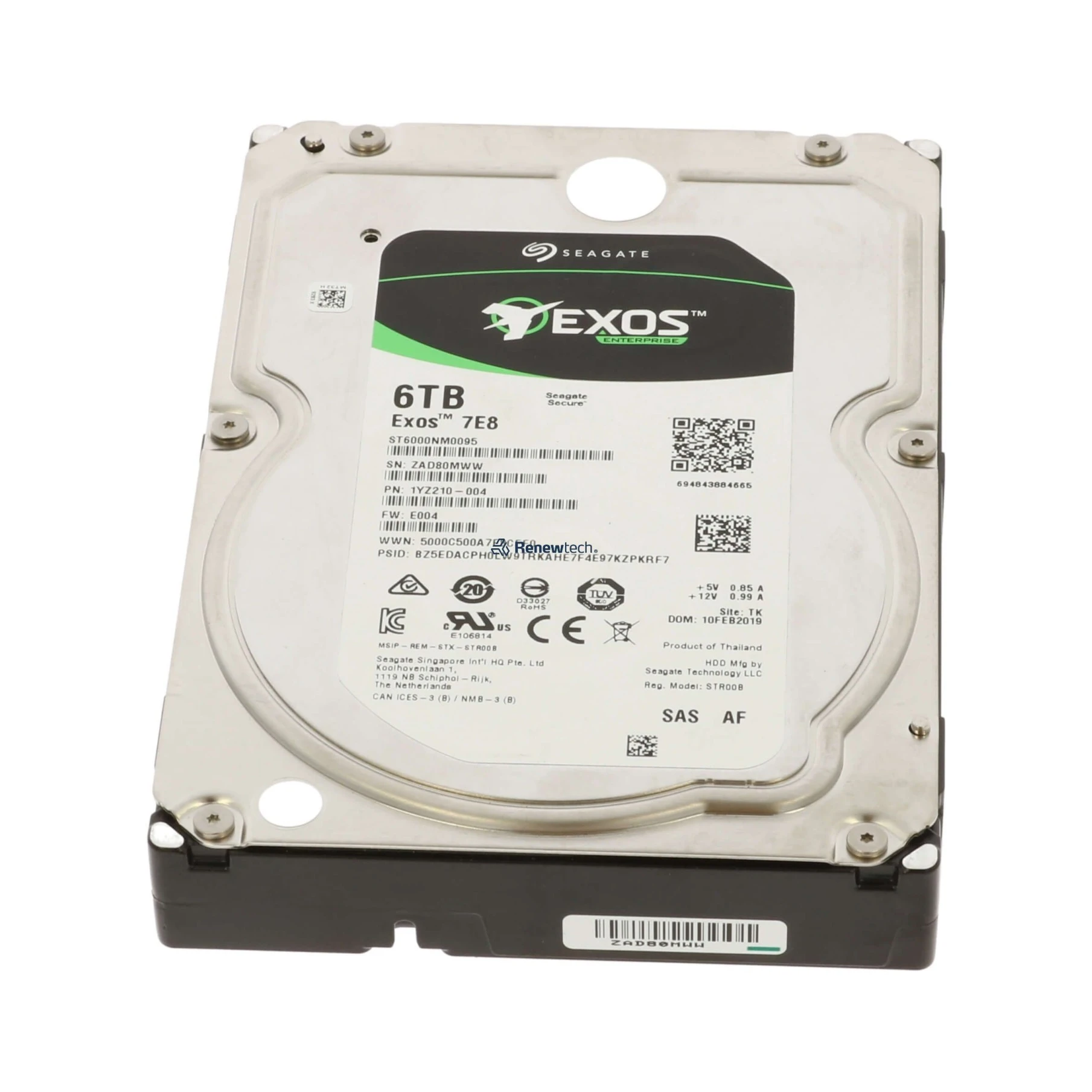 Жесткий диск Seagate ST6000NM0095