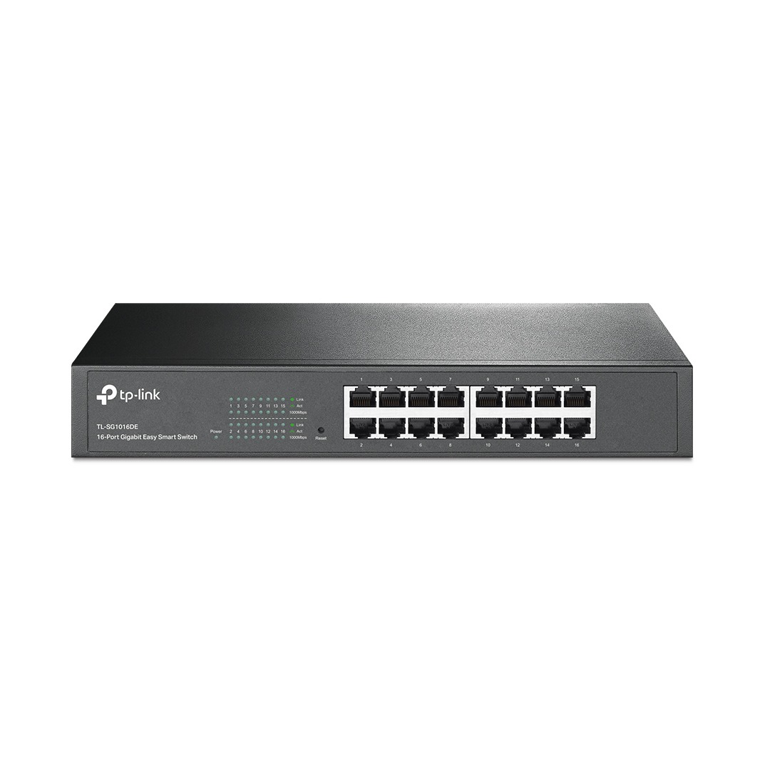 Коммутатор управляемый L2 TP-LINK TL-SG1016DE