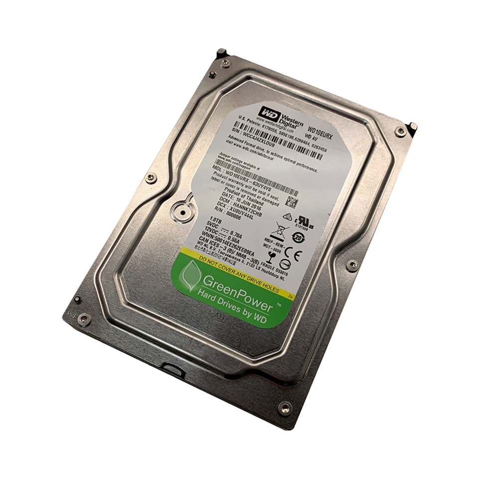 Жёсткий диск WD WD10EURX-63UY4Y0 1 ТБ SATA 3,5″ 5 400 об/мин