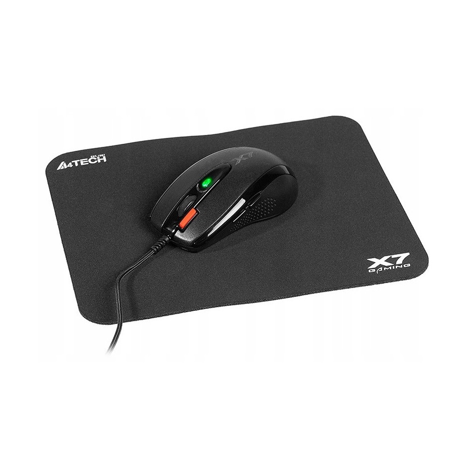 Мышь A4Tech X-7120 оптическая 2000dpi USB X-710BK+X7-200MP