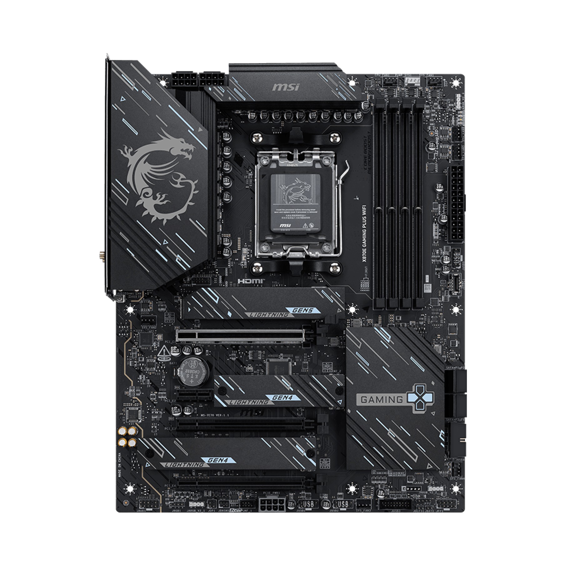 Материнская плата ATX MSI X870E GAMING PLUS WIFI