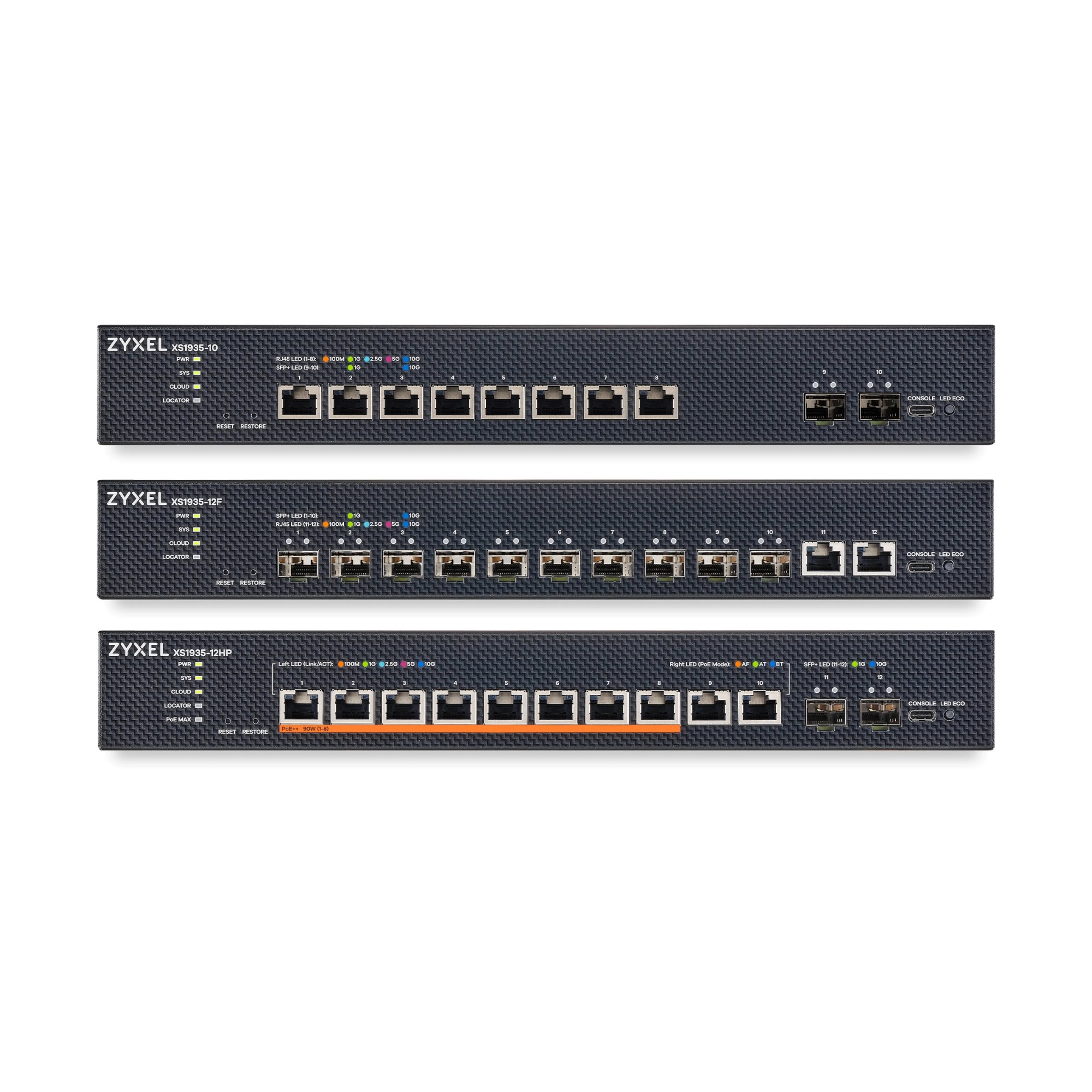 Коммутатор управляемый L3 Lite Zyxel Networks XS1935-10-ZZ0101F
