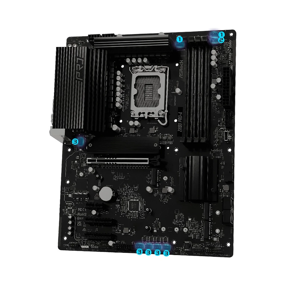 Материнская плата LGA1851 ASRock Z890 PRO-A