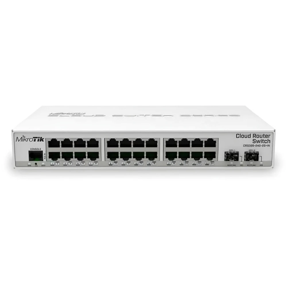Коммутатор Mikrotik CRS326-24G-2S+IN