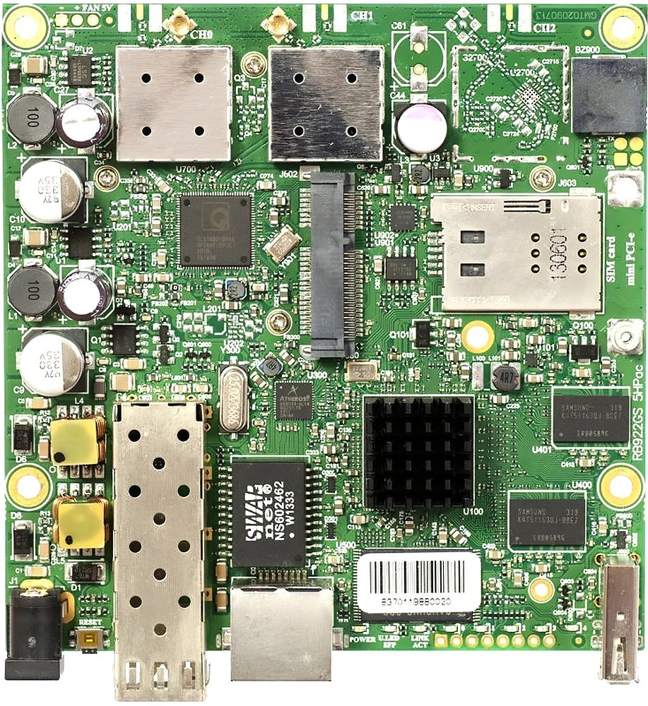 Плата для LTE-роутера Mikrotik RB922UAGS-5HPacD