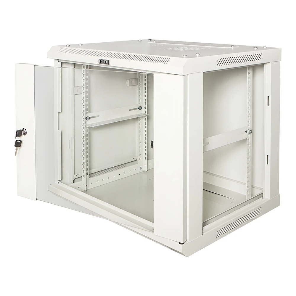 Настенный шкаф LANMASTER PRO 15U, TWT-CBWPG-15U-6X8-GY