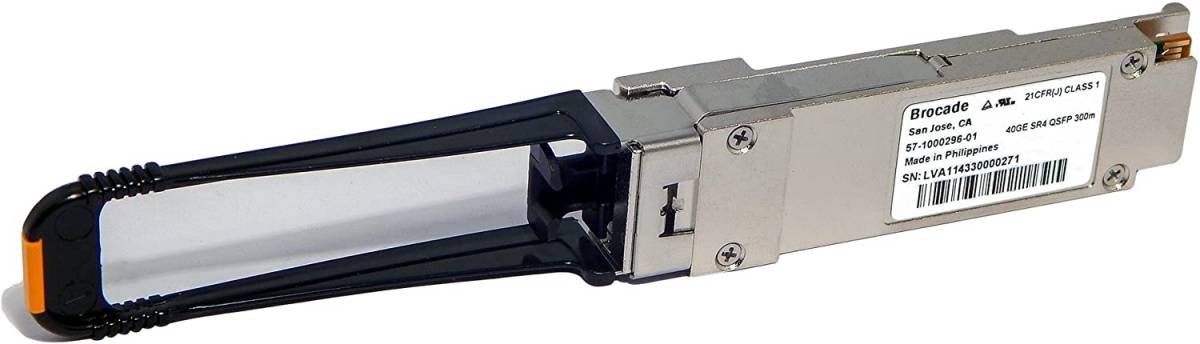 Трансивер Brocade 40GE SR4 QSFP 300m (57-1000296-01)
