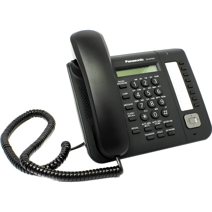 IP-телефон Panasonic KX-NT551RUB