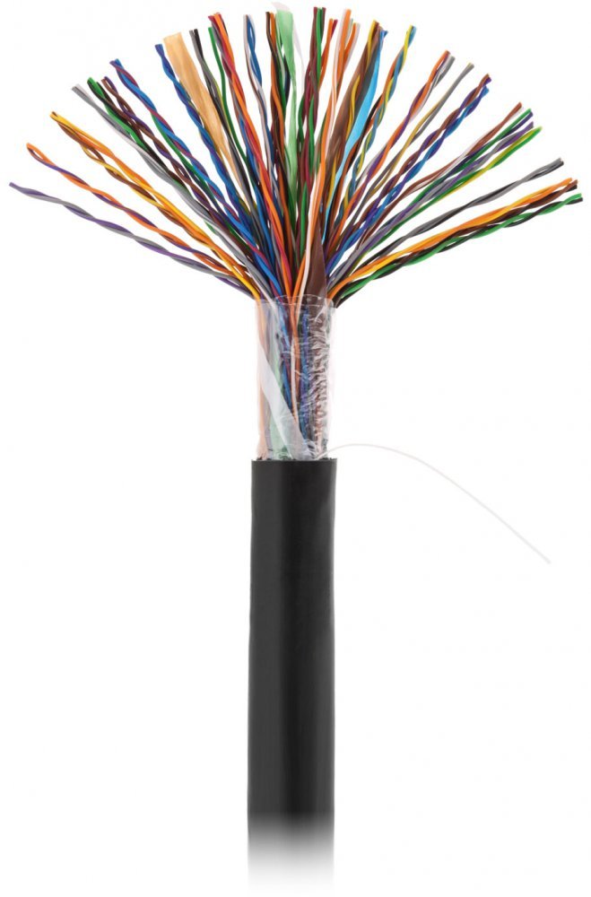 Кабель витая пара NETLAN EC-UU050-5-PE-BK-3, 305 м