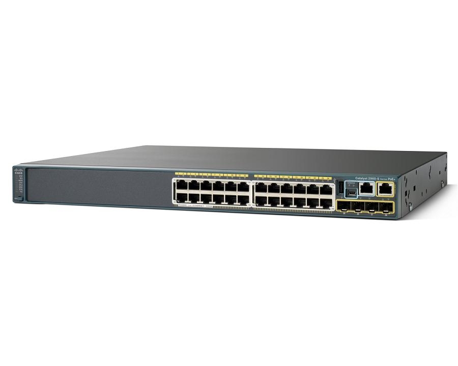 Коммутатор Cisco WS-C2960S-24PS-L