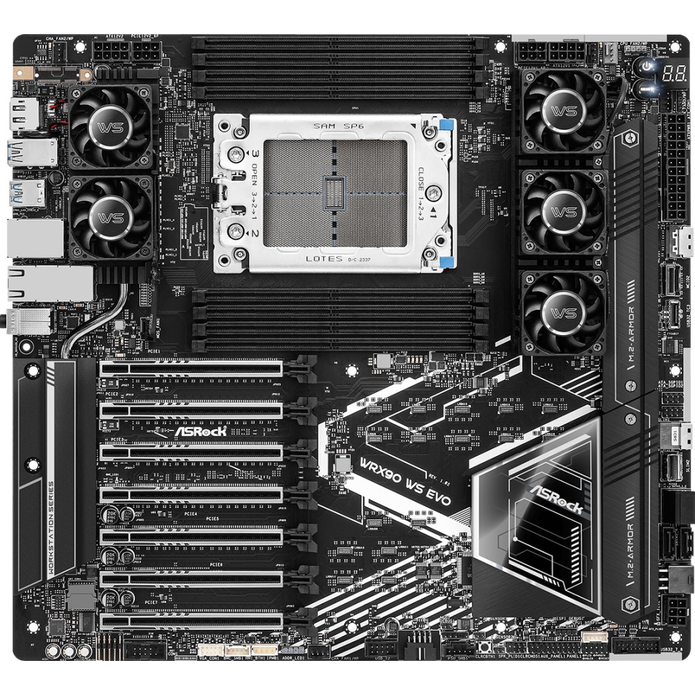 Материнская плата ASRock WRX90 WS EVO