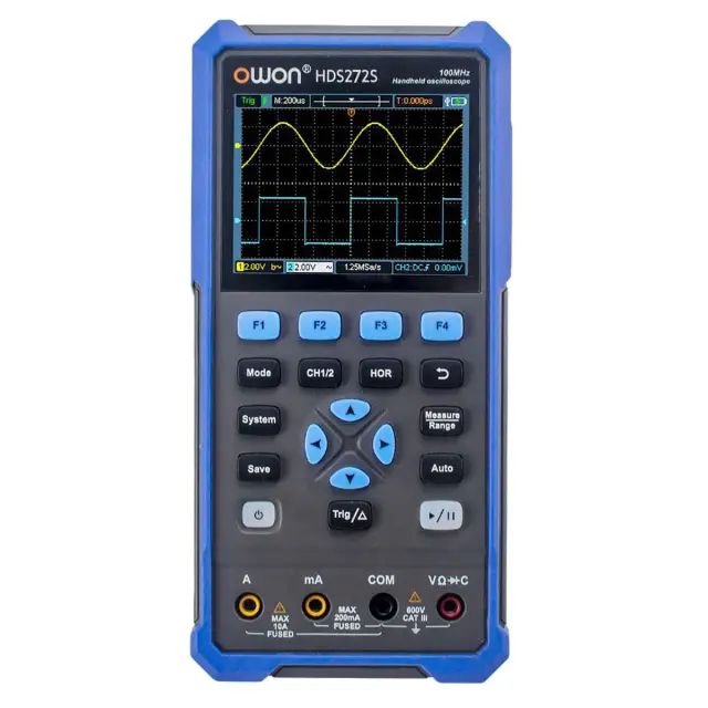 Портативный осциллограф OWON HDS272S