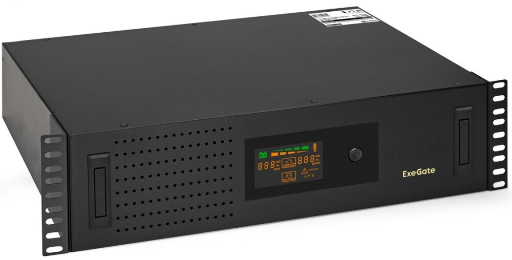 Источник бесперебойного питания Exegate ServerRM UNL-3000.LCD.AVR.2SH.3C13.USB.3U