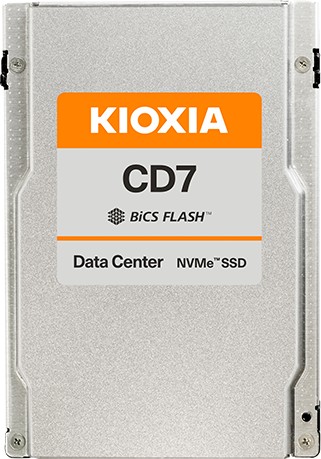SSD накопитель 3.84TB KIOXIA CD7-R (KCD71RUG3T84)