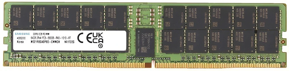 Оперативная память 64GB DDR5 5600MHz Samsung ECC RDIMM (M321R8GA0PB0-CWM)